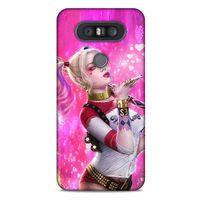 LG K41S - K51S Uyumlu Kılıf Harley Quinn (4) Koruma Kılıfı Fuşya