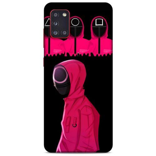 Samsung Galaxy A31 Uyumlu Kılıf Squid Game (42) Rugged Armor Kılıf Sun-Hi