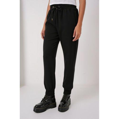 6674 Paçası Lastikli Eşofman Altı - Siyah