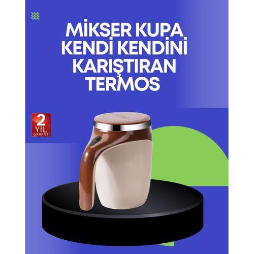Usb Şarjlı Elektrikli Karıştırıcı Kupa – Sıcak & Soğuk İçecekler İçin
