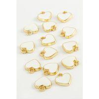 Kalp Mineli Bileklik ve Kolye Ucu Aparatı 1 Adet