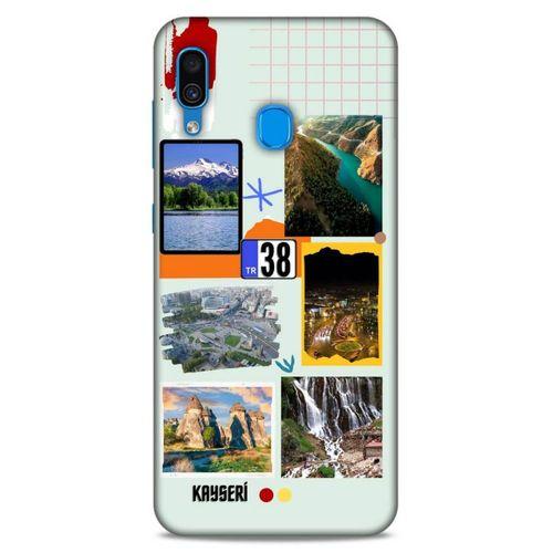 Lopard Samsung Galaxy A30 Uyumlu Kılıf Şehirli ※ (38) Kayseri Neo Hybrid Kılıf
