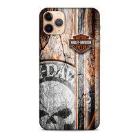 Apple Iphone 11 Pro Uyumlu Kılıf Motorsiklet (12) Koruyucu Silikon Harley Davidson