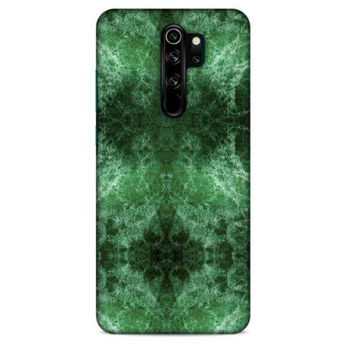 Mermer Desenli (12) Tema Koruyucu Silikon Yeşil Xiaomi Redmi Note 8 Pro Kılıf