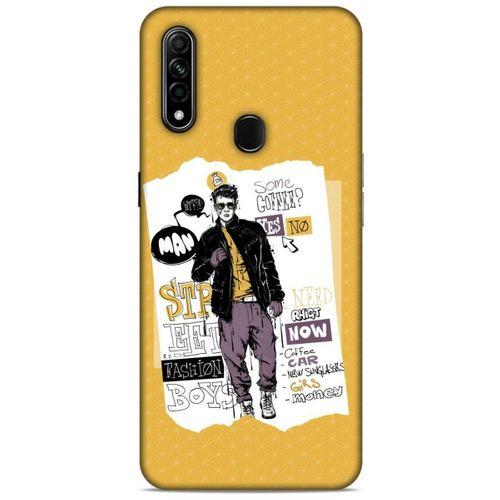 Sokak Modası 35 Oppo A31 Kılıf Desenli Silikon