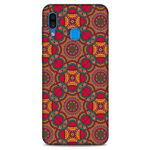 Ethnic Culture (35) Samsung Galaxy A30 Kılıf Silikon Kapak Desenli