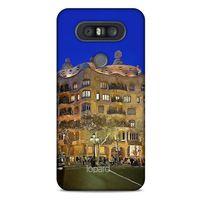 LG K41S - K51S Kılıf Dünya Mimarisi (28) Arka Kapak Casa Mila İspanya