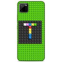 Lopard Oppo Realme C11 Uyumlu Kılıf BloX (32) Soft Silikon Kılıf T Harfi