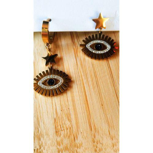 Monalisa Home  Lüks  Figürlü Gösterişli  Küpe