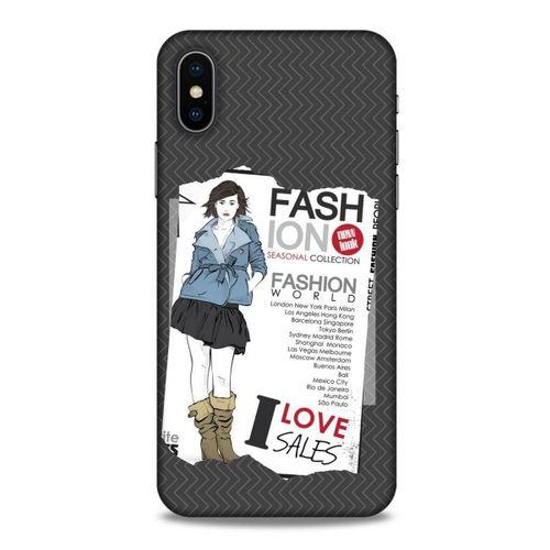 Sokak Modası 26 Apple iPhone XS Kılıf Desenli Silikon