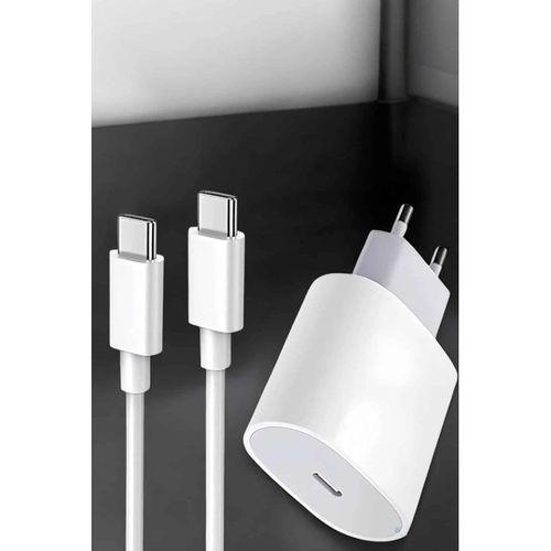 Şarj Aleti İos 15/15 Pro Max Uyumlu Şarj Adaptörü Ve Kablosu