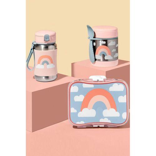 Skip Hop Skip Hop Zoo Pipetli Paslanmaz Çelik Suluk 350 ml Gökkuşağı