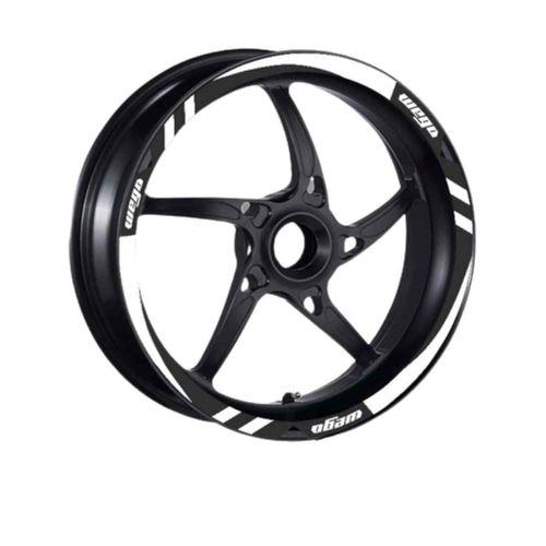 TVS Tvs Wego 110 2012 - 2024 Uyumlu Beyaz 1 Set Jant Şeridi