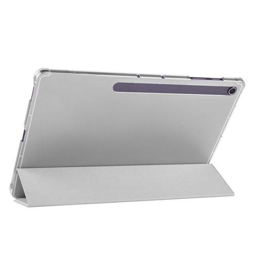 Galaxy Tab S10 FE Plus Zore Smart Cover Kalem Bölmeli Standlı 1-1 Kılıf