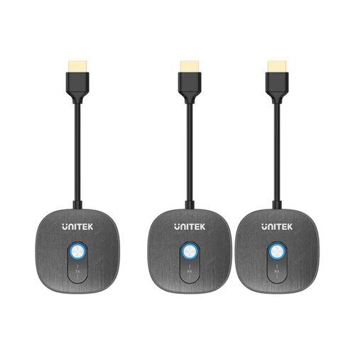 UNITEK CIFT ALICILI KABLOSUZ HDMI TRANSMITTER (V1711ABK01)