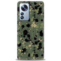 Xiaomi Mi 13 Kılıf HD Baskılı Kılıf - Kamuflaj Renkleri + Tam Ekran Koruyucu