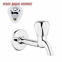 Klasik Uzun Musluk + Musluk Kapak Takımı Hediyeli