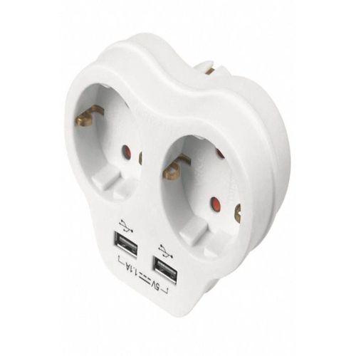 VİKO 2 Li Topraklı Ve 2 Usb Çıkışlı Fiş Priz