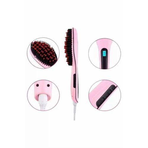 Fön Etkili Saç Düzleştirici Tarak Yıpranma Karşıtı Döner Kablo Isı Ayarlı