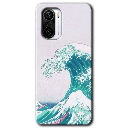 Redmi Mi11i Kılıf HD Desen Baskılı Arka Kapak - Dalga