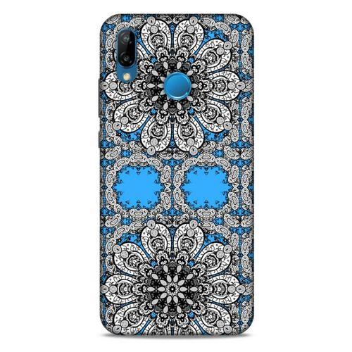 Huawei P20 Lite Uyumlu Kılıf Mavi Delisi (34) Slim Armor Kılıf Sanat
