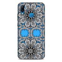 Huawei P20 Lite Uyumlu Kılıf Mavi Delisi (34) Slim Armor Kılıf Sanat