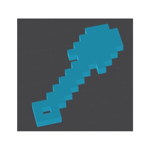 Minecraft Kürek 3D Baskı (Bu ürün Sadece Plastik parçadır - Almadan Önce Soru Sorabilirsiniz)