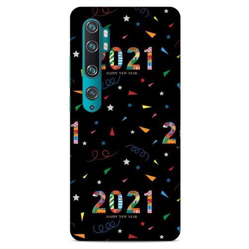Yılbaşı Süsleri 06 Xiaomi Mi Note 10 Pro Kılıf Silikon Kapak