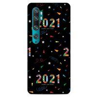 Yılbaşı Süsleri 06 Xiaomi Mi Note 10 Pro Kılıf Silikon Kapak
