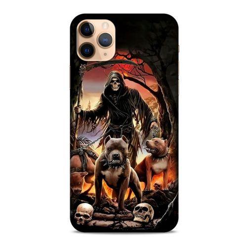Apple Iphone 11 Pro Uyumlu Kılıf Motorsiklet (28) Arka Kapak İskelet