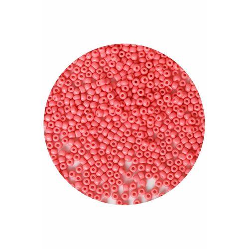 Pembe Renk 4 mm Yaklaşık 1100 adet / 100 gram Cam Boncuk Oya Yazma Bileklik ve Kolye