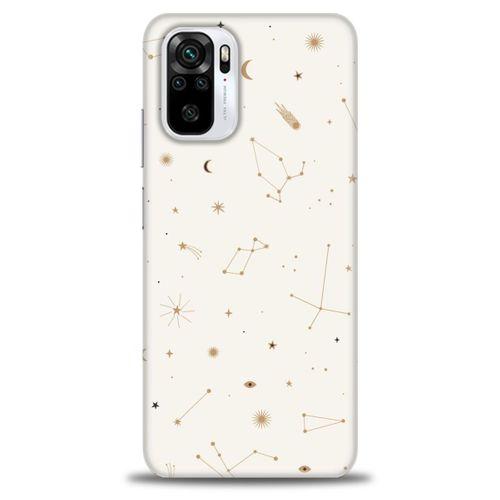 Xiaomi Poco M5s Kılıf HD Baskılı Kılıf - Yıldız Haritası + Tam Ekran Koruyucu