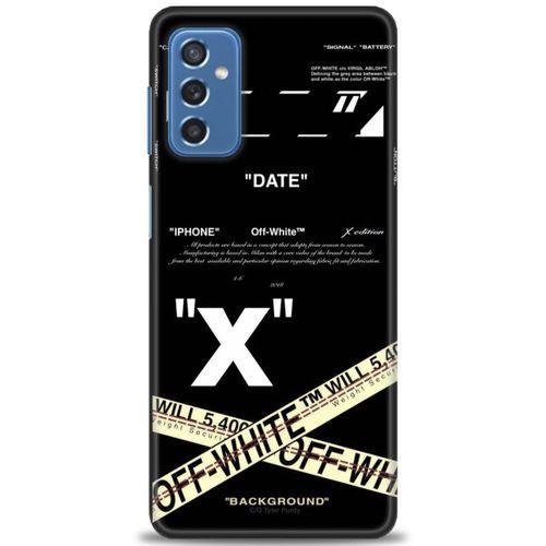 Samsung Galaxy M52 5G Kılıf HD Baskılı Kılıf - Date + Tam Ekran Koruyucu