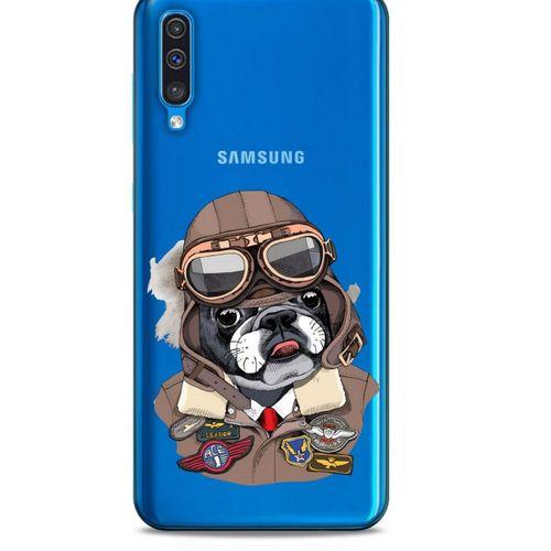 Zoologix (30) Samsung Galaxy A21s Şeffaf Kılıf Silikon Desenli