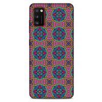 Lopard Samsung Galaxy A41 Uyumlu Kılıf Ethnic Culture (94) Tough Armor Kılıf