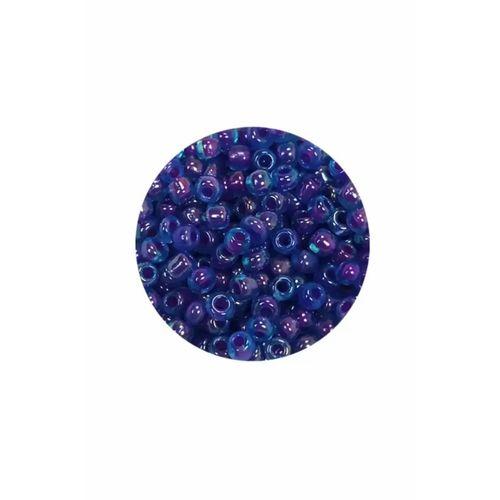 Dökme Cam Kum Boncuk (8/0) 3 mm - 20 Gram - Şeffaf Mavi - BNC149