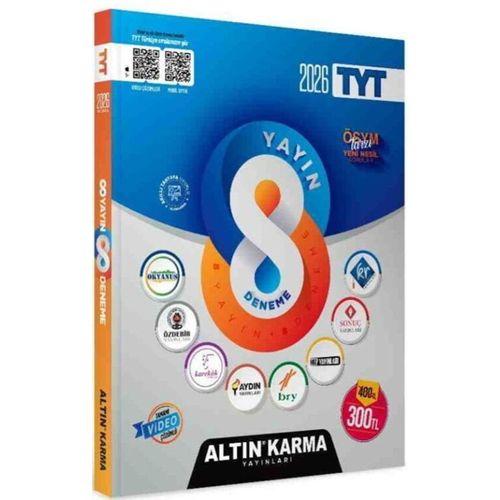 2026 TYT 8 Farklı Yayın 8 Farklı Deneme Altın Karma Yayınları