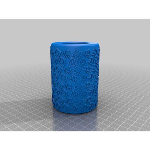 Cura Desen Baskı Rulosu 3D Baskı (Bu ürün Sadece Plastik parçadır - Almadan Önce Soru Sorabilirsiniz)