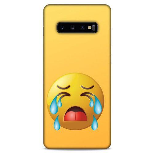 Emojix (41) Samsung Galaxy S10 Plus Kılıf Silikon Kapak Desenli