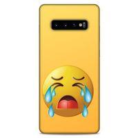 Emojix (41) Samsung Galaxy S10 Plus Kılıf Silikon Kapak Desenli