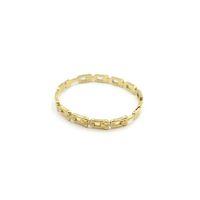 Taşlı Tf Bilezik - Altın