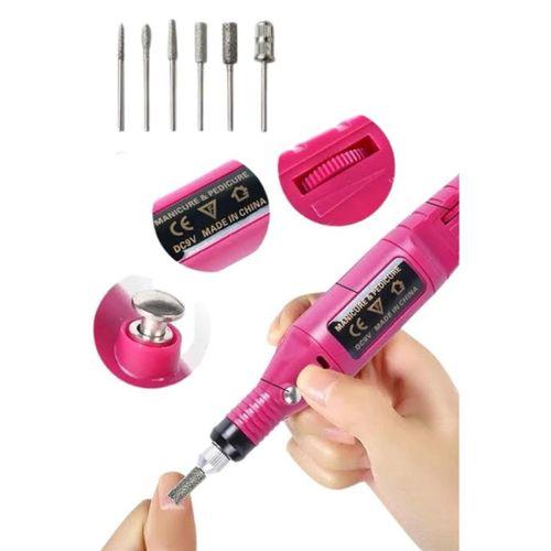 Profesyonel Manikür Pedikür Seti Törpü Makinesi Protez Tırnak Çıkarma