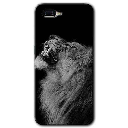 OPPO Oppo Rx 17 Neo Kılıf HD Desen Baskılı Arka Kapak - Lion