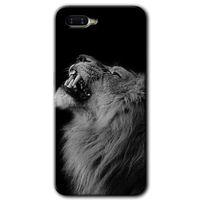 OPPO Oppo Rx 17 Neo Kılıf HD Desen Baskılı Arka Kapak - Lion