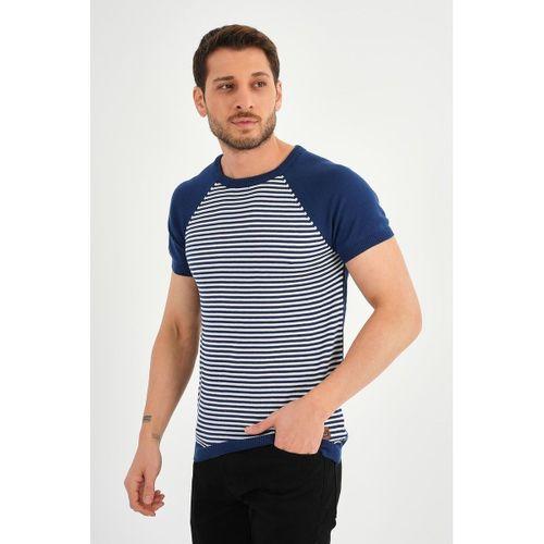 ALEXANDERGARDI ÇİZGİLİ TRİKO T-SHİRT (AG5049)