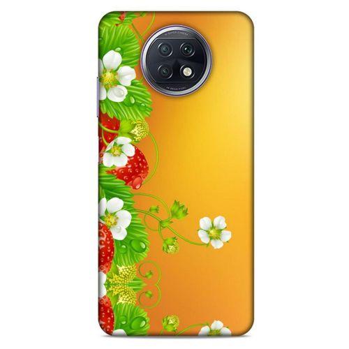 Lopard Xiaomi Redmi Note 9T Uyumlu Kılıf Bahar (21) Koruyucu Kapak Çilek Ağacı