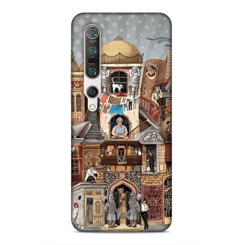 Xiaomi Mi 10 Pro Uyumlu Kılıf Azarbaijan (49) Ultra Silikon Kılıf Şehir Simgeleri
