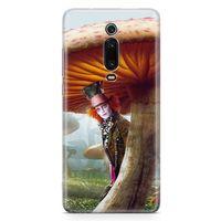 Xiaomi Redmi K20 Pro Premium Kılıf Alice Harikalar Diyarında Arka Kapak Koruma Desenli Full