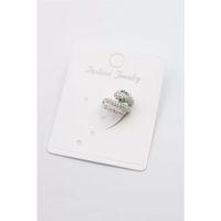 Yılan Kıkırdak Küpe - Gümüş