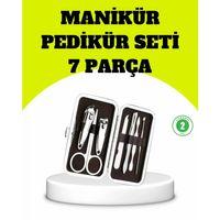 Paslanmaz Çelik Kişisel Bakım Seti – 7 Parça